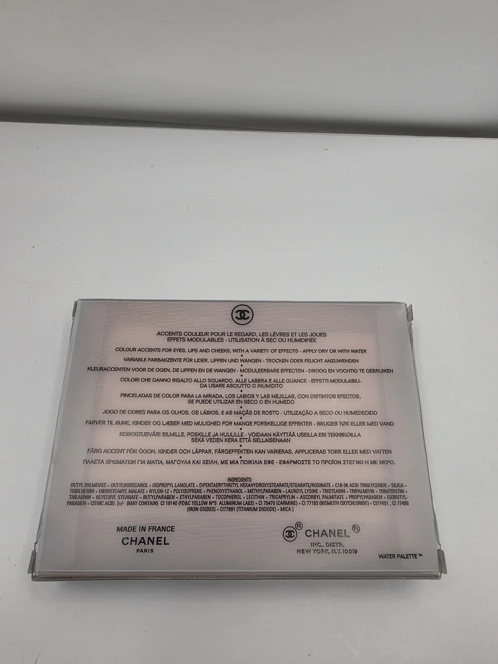 LIMITED EDITION CHANEL Aqualumières Water Palette- **SUPER RARE!!**